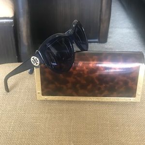 Tori Burch sunglasses with case